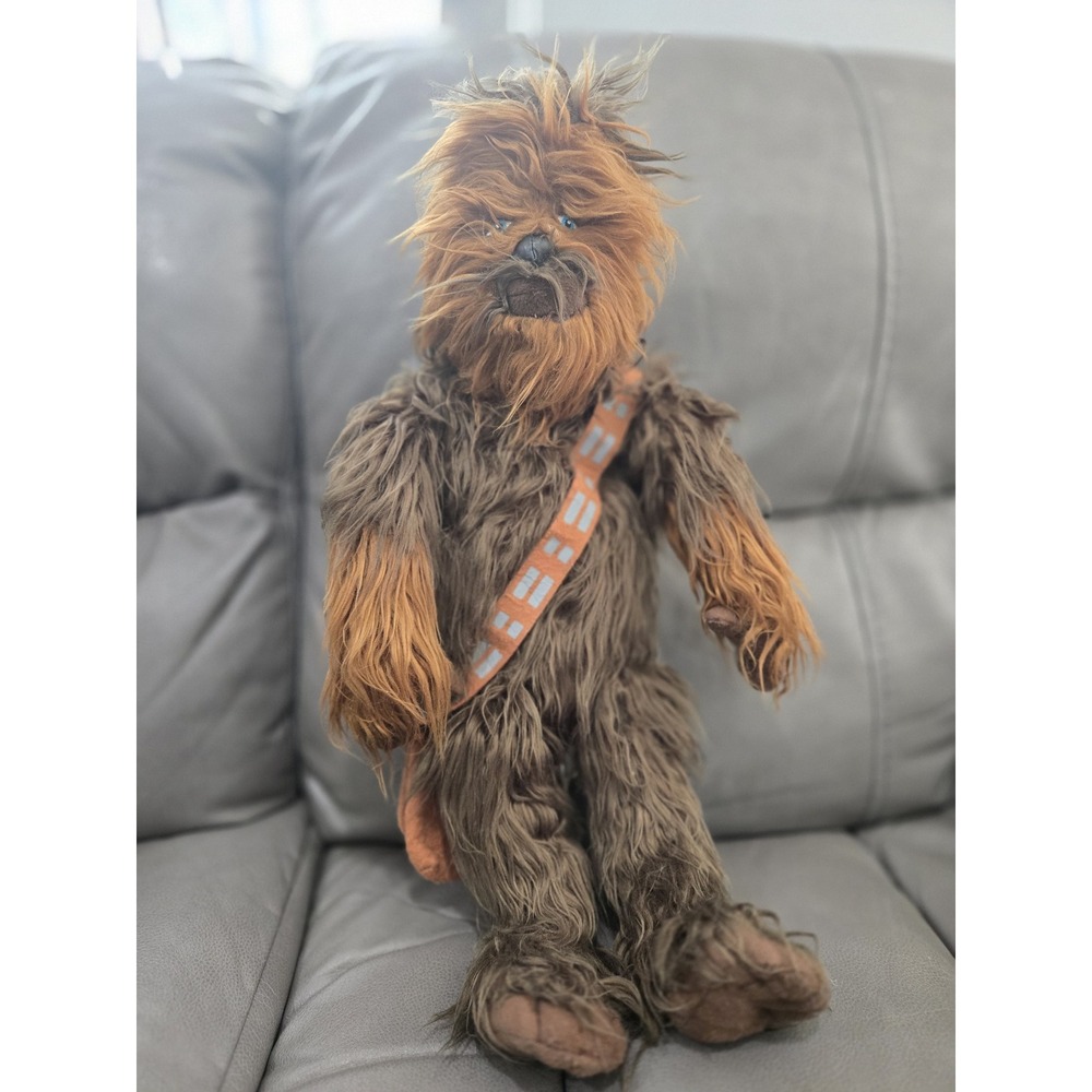 Star Wars Chewbacca Plush Stuffed Animal lucas films Wookiee 20 Inch Brown